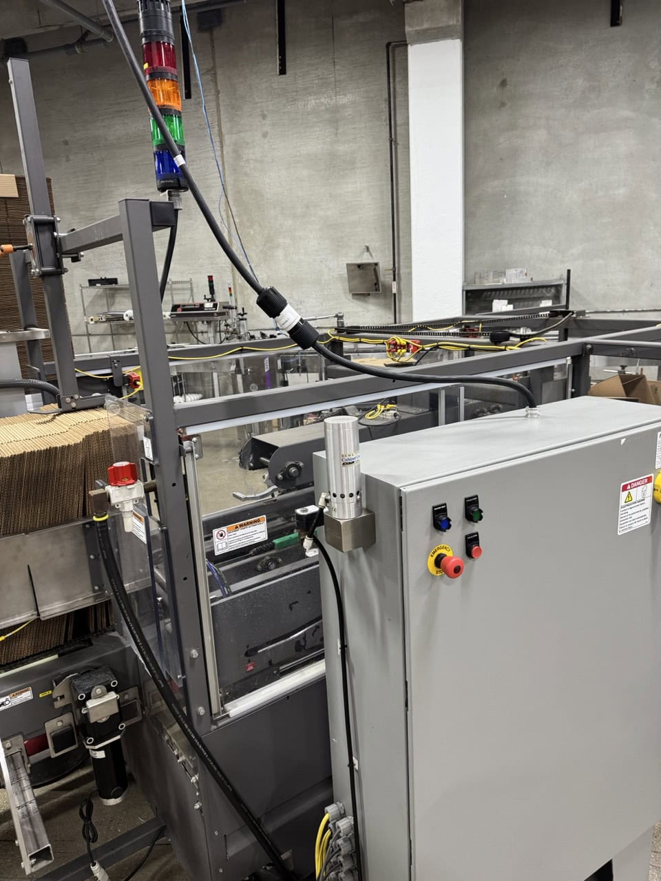 Pearson CE35 Case Erector & Packaging Line – 2016 – Automated Case Packing System