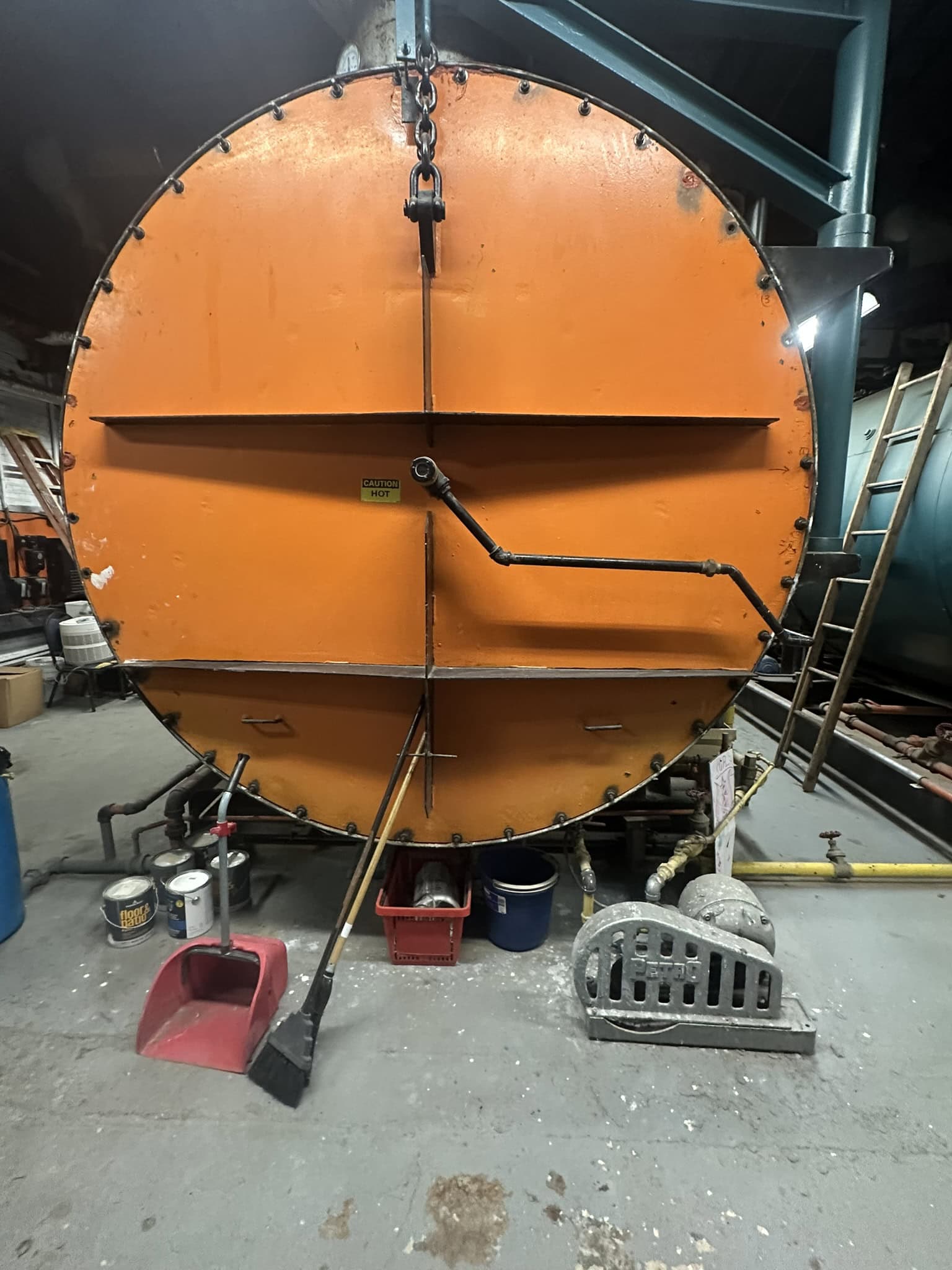 1965 Orr & Sembower 350 HP 3‑pass firetube natural‑gas boiler - Image 4