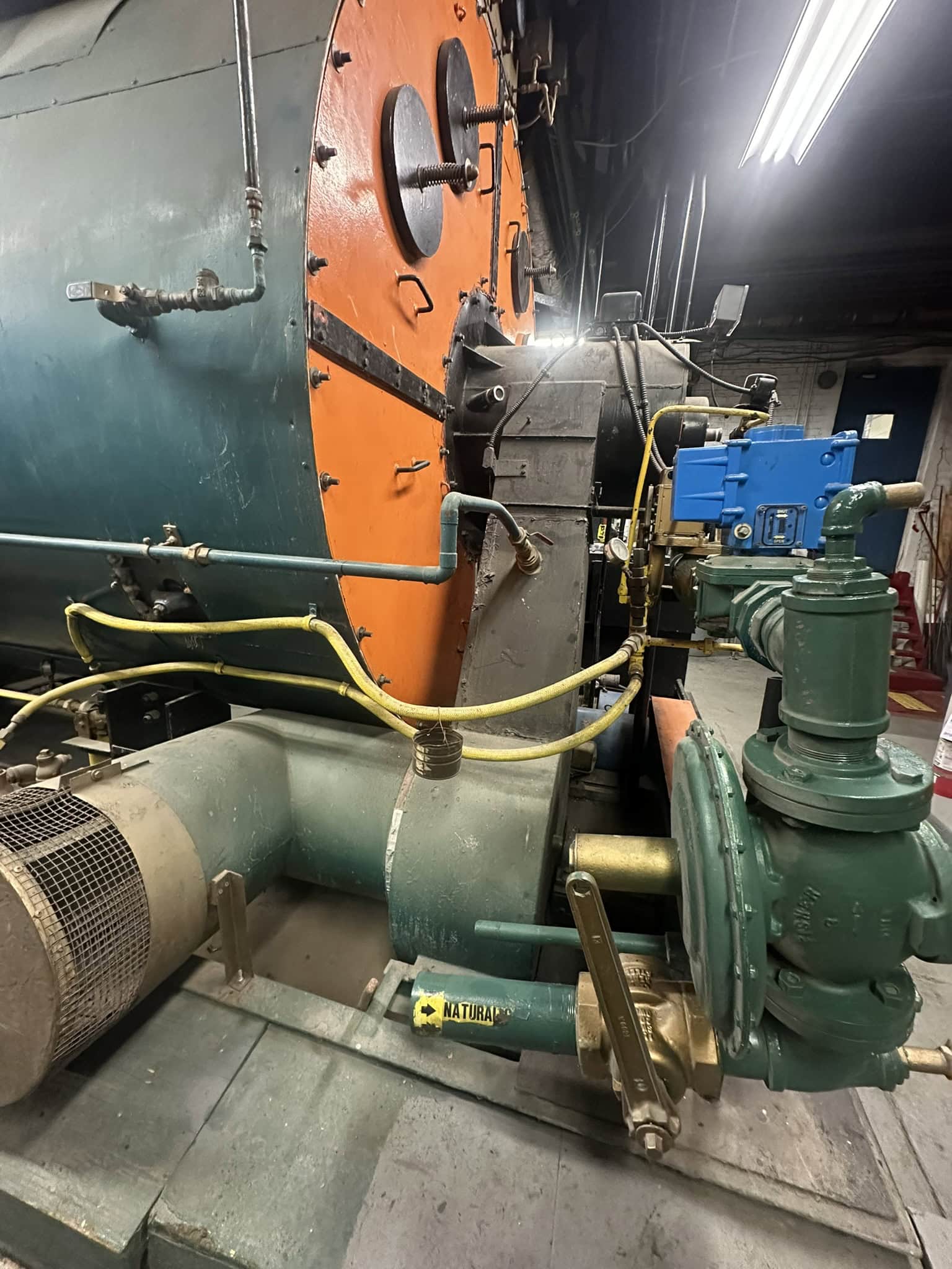 1965 Orr & Sembower 350 HP 3‑pass firetube natural‑gas boiler - Image 5