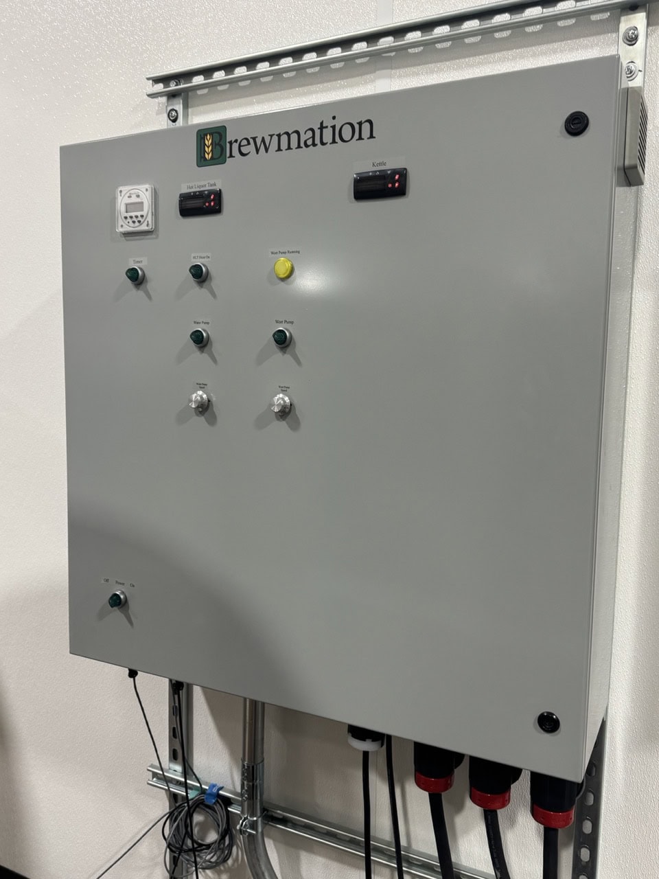 Turnkey 7 BBL Brewmation-Stout Brewing System w/ 2024 Thermaline Heat Exchanger, Pumps, Controls & Vessels - Image 8