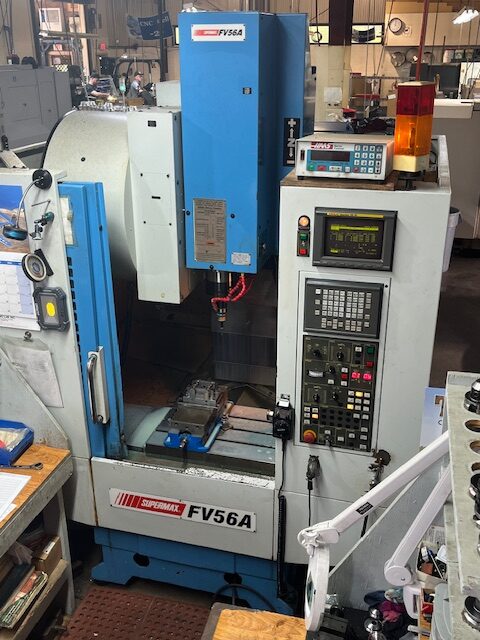 Supermax FV-56 CNC VMC, 2000 - 4th Axis Ready, 10k Spindle