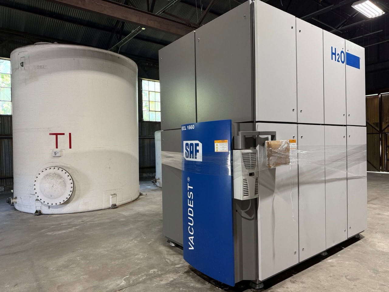 VACUDEST L 8000 – Vacuum Distillation for Wastewater & ZLD – 2023 System
