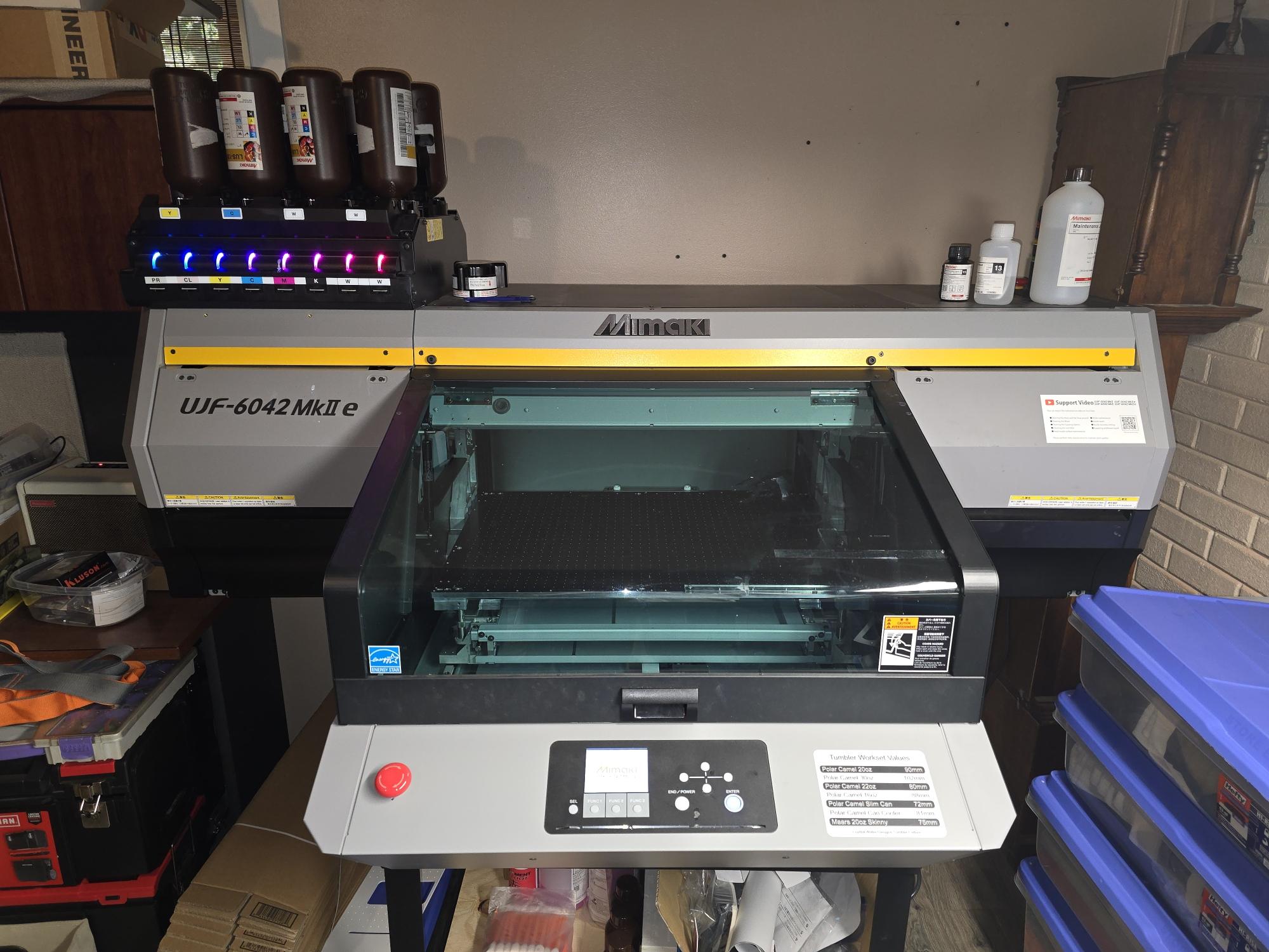 Mimaki UJF-6042 MkII e UV Flatbed Printer, 2024