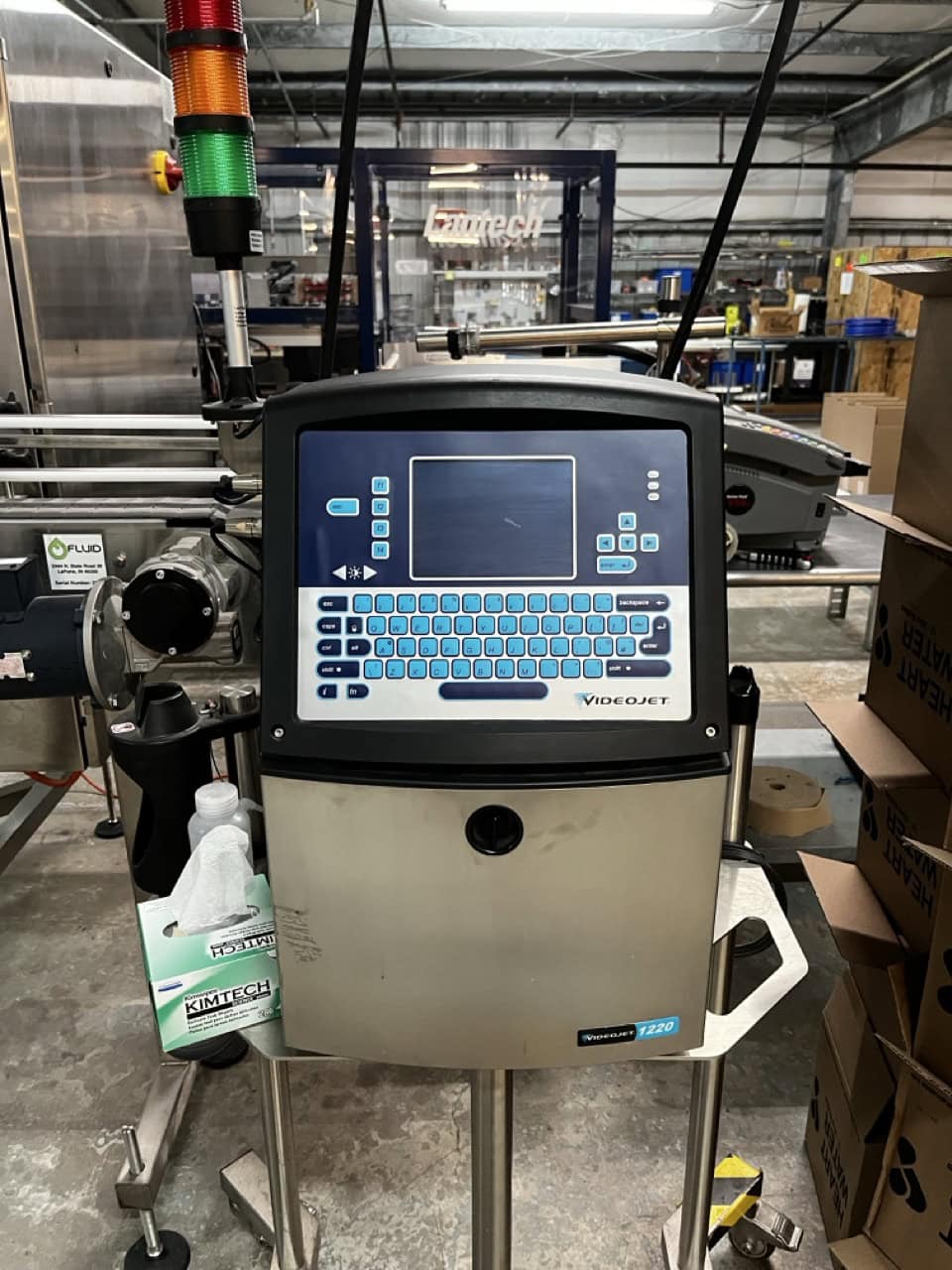 Norland International Complete line with (2) GlassPak66 Monoblock Systems (16oz and 25 Oz) for Glass or Aluminum with Fluid Solutions 3 Head ROPP Capper, 2020: - Image 14