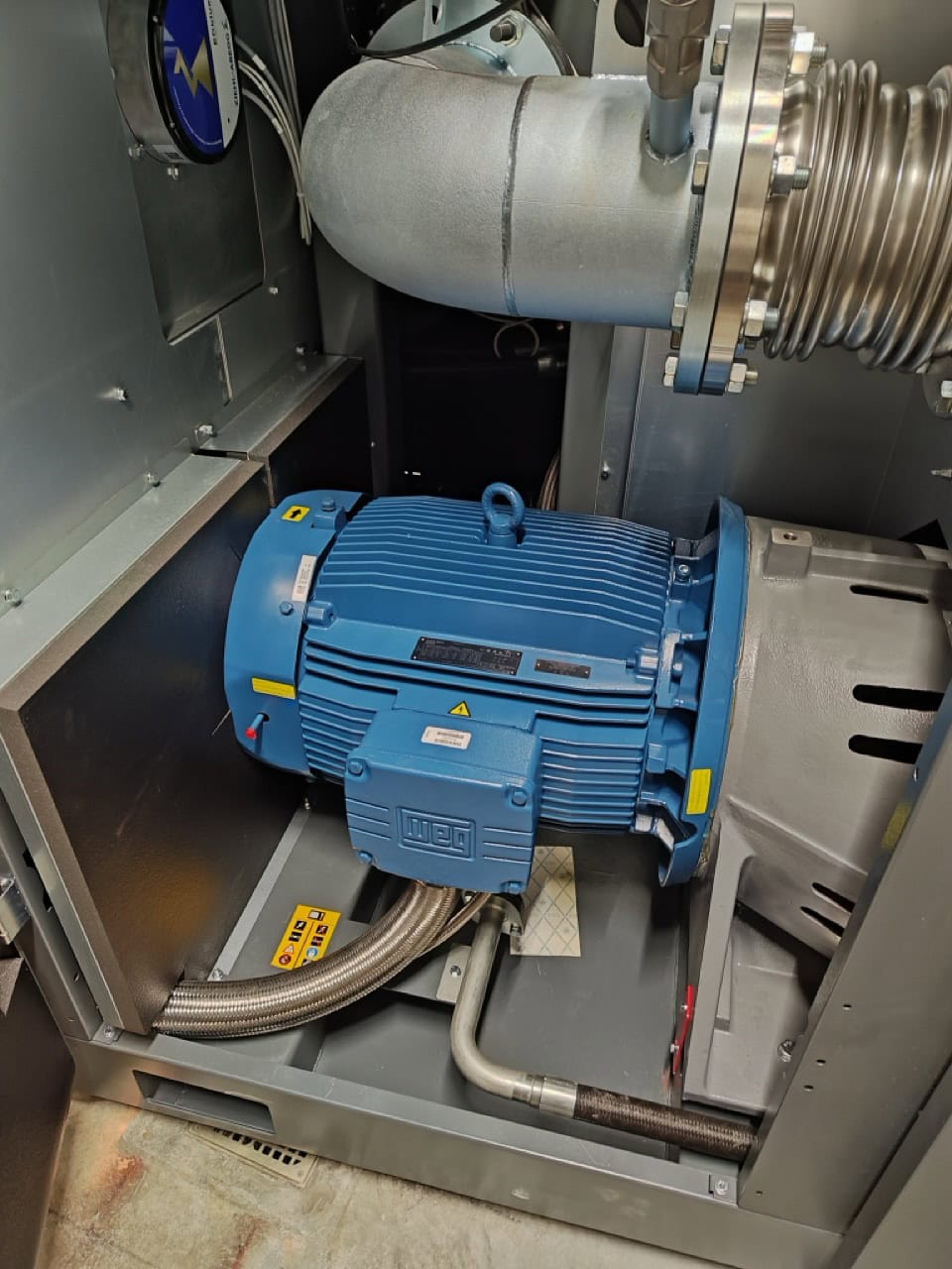75 HP Atlas Copco Vacuum Pump GHS 3800VSD+, 2021 - Image 3