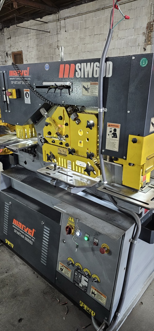60 ton Marvel MSIW60D Ironworker, 2019 - Image 3
