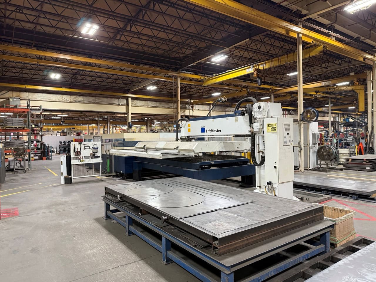 4000 Watt Trumpf Trulaser 3040 CO2 Laser, 2013 - 5' x 10' Table, Trumpf Liftmaster - Image 4
