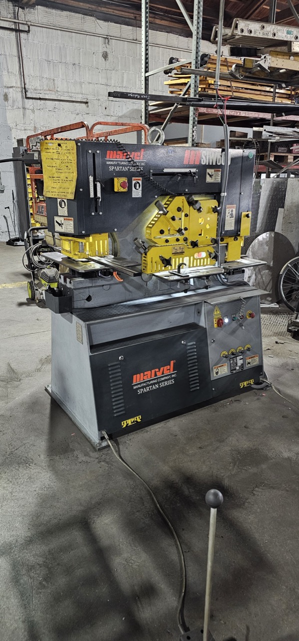 60 ton Marvel MSIW60D Ironworker, 2019 - Image 4