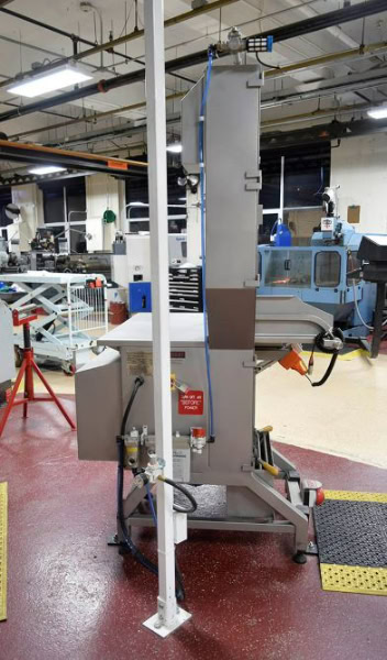 Thompson T400 Supercut Blade Saw, 2021 - Retrofit for Metal Cutting - All Stainless, Heavy Duty Blade Stop Technology, Foot Pedal, Variable Speed Motor - Image 4