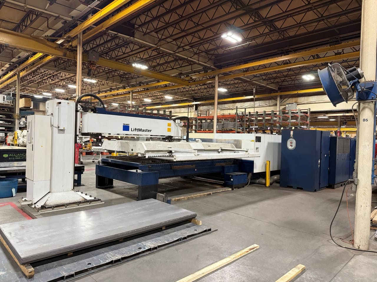 4000 Watt Trumpf Trulaser 3040 CO2 Laser, 2013 - 5' x 10' Table, Trumpf Liftmaster - Image 5