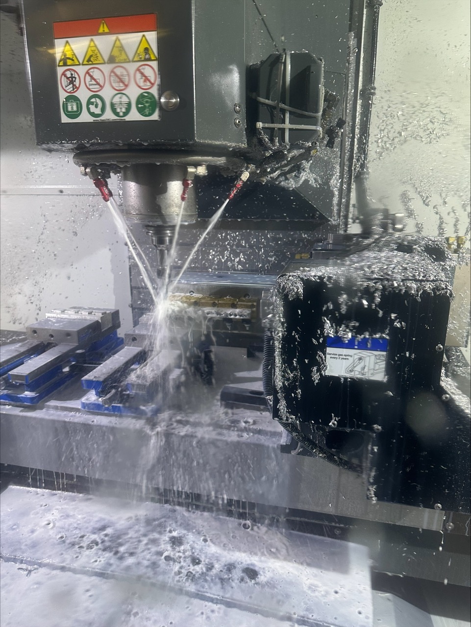 Haas VF-4SS VMC, 2021 - TR200Y Trunnion, Probe, Extended Z Axis, 50 ATC - Image 7