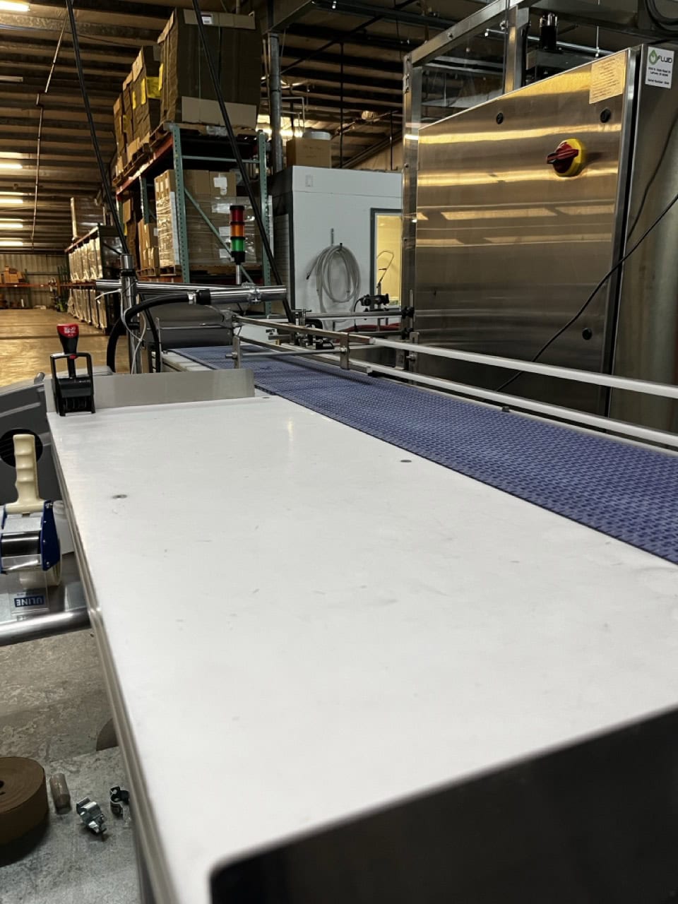 Norland International Complete line with (2) GlassPak66 Monoblock Systems (16oz and 25 Oz) for Glass or Aluminum with Fluid Solutions 3 Head ROPP Capper, 2020: - Image 24