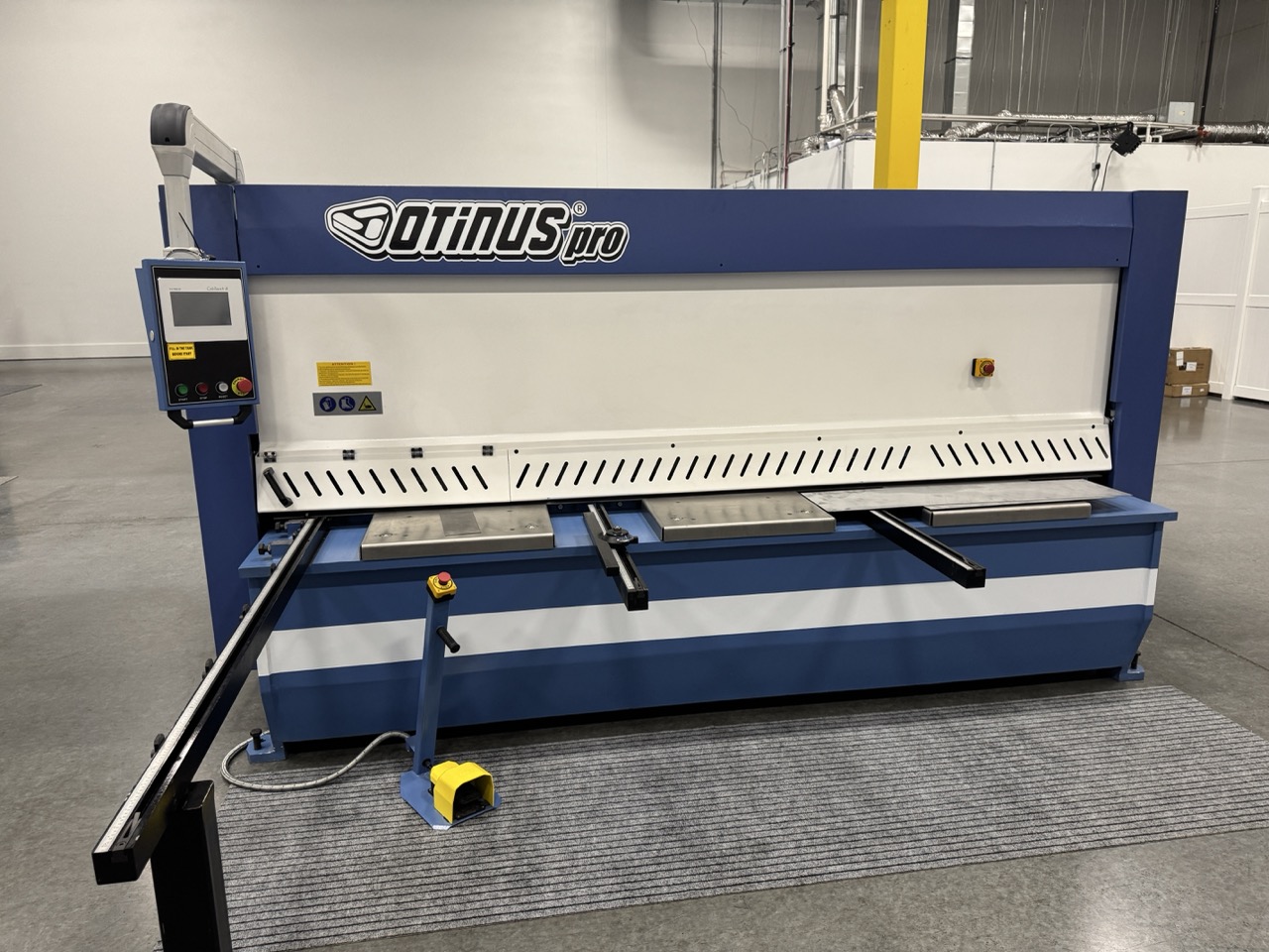 5/16" x 10' Otinus PRO SMO-3108-C8, Guillotine Shear, 2023 - Cybtouch-8 Control-Brand New, In Stock, Install & Training Included!