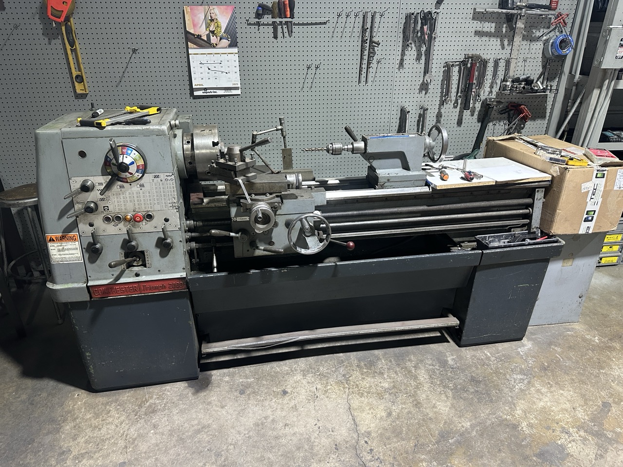 Clausing Colchester Triumph 2000 Gap Engine Lathe