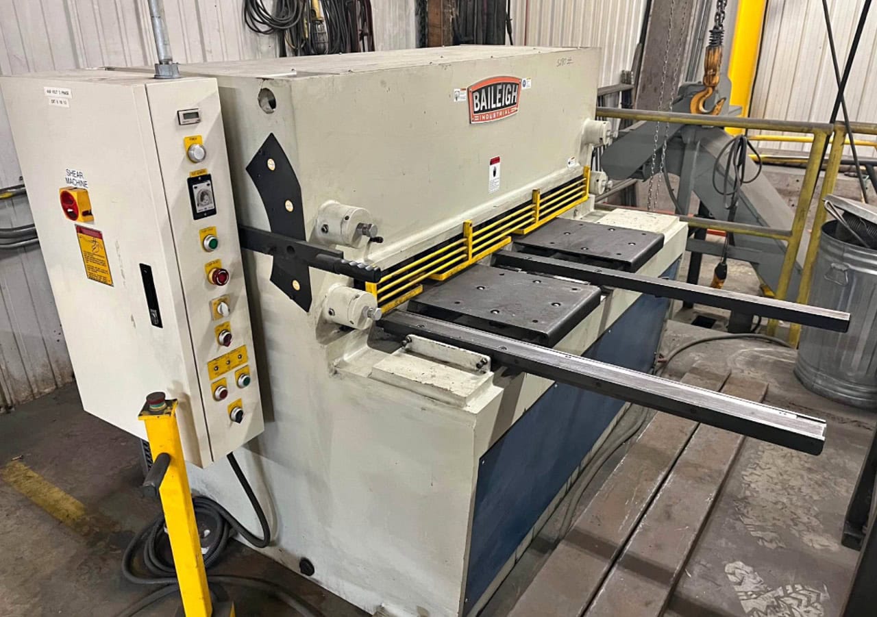 1/4" X 4' Baileigh Sh-5203-HD Shear, 2015 - Available Immediately