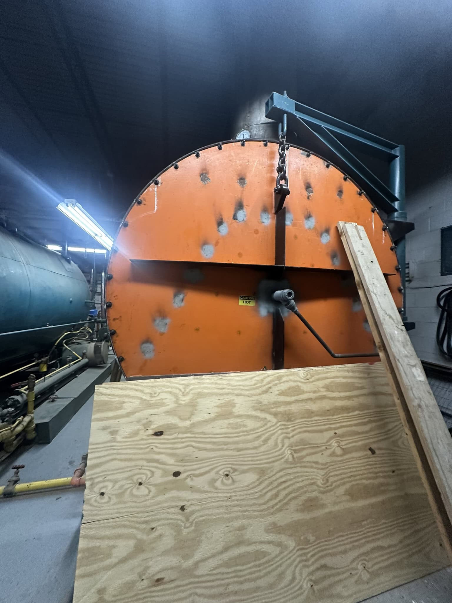 1966 Orr & Sembower 350 HP 3‑pass firetube natural‑gas boiler - Image 3