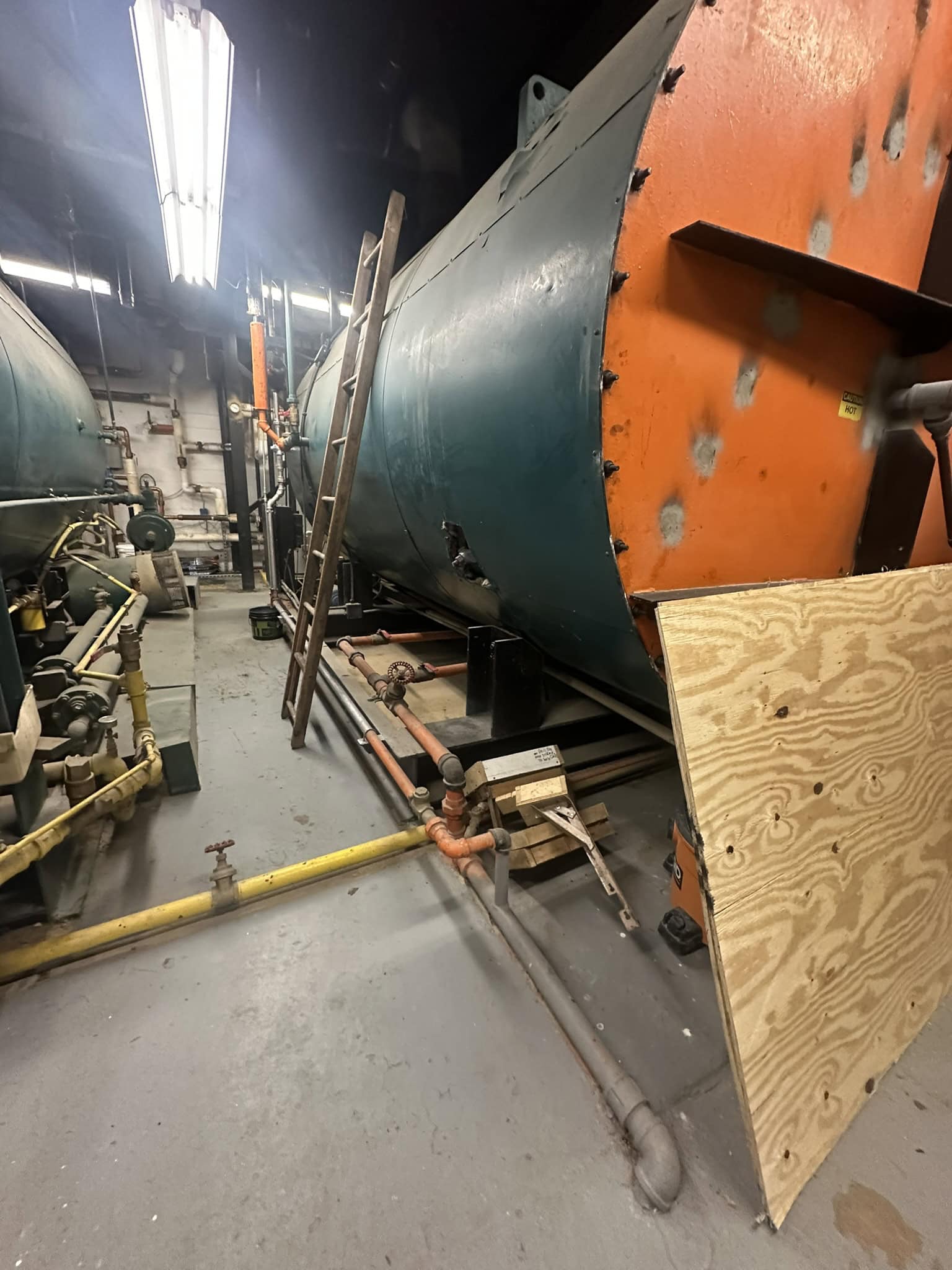 1966 Orr & Sembower 350 HP 3‑pass firetube natural‑gas boiler - Image 5