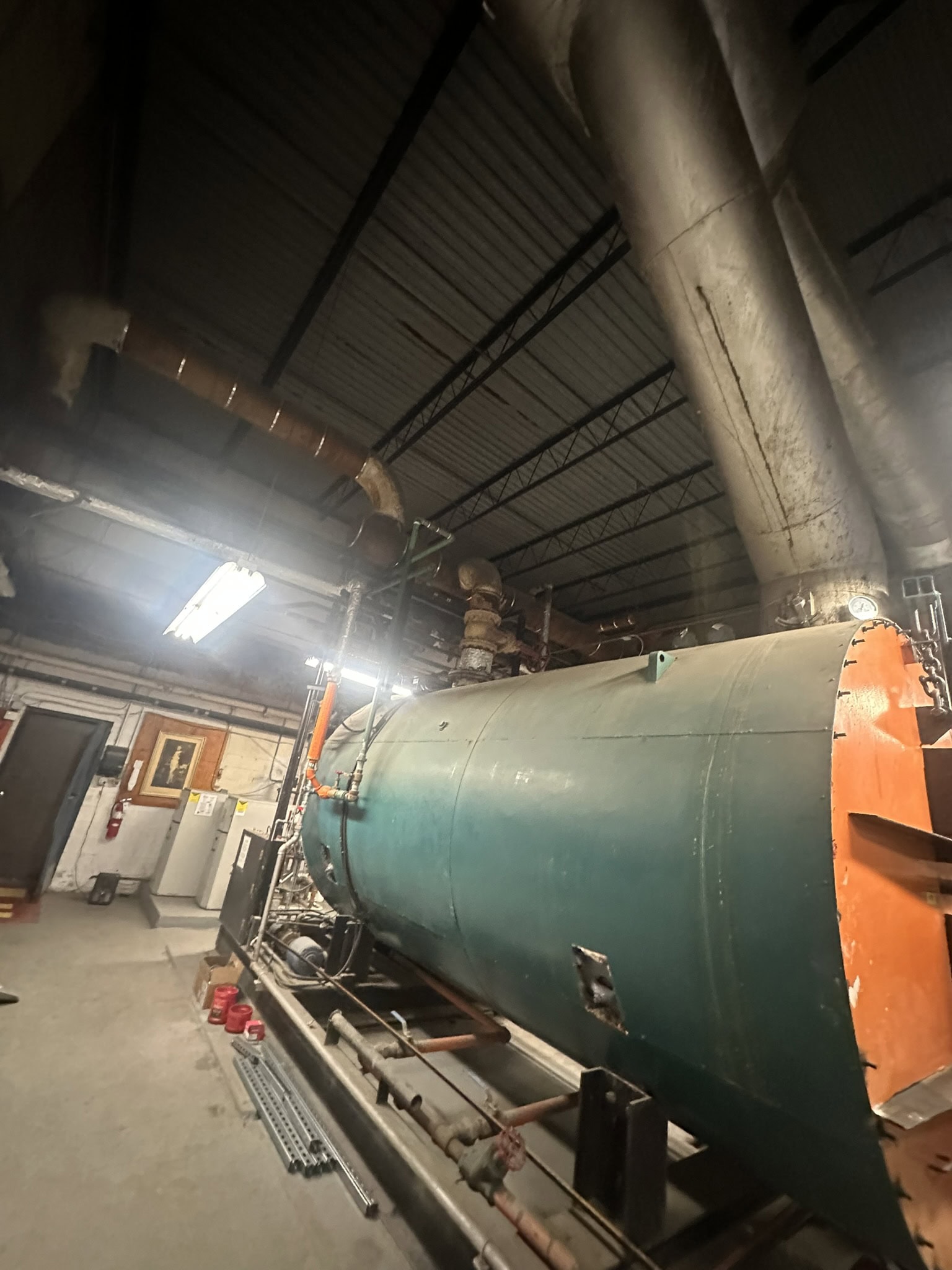 1966 Orr & Sembower 350 HP 3‑pass firetube natural‑gas boiler - Image 6