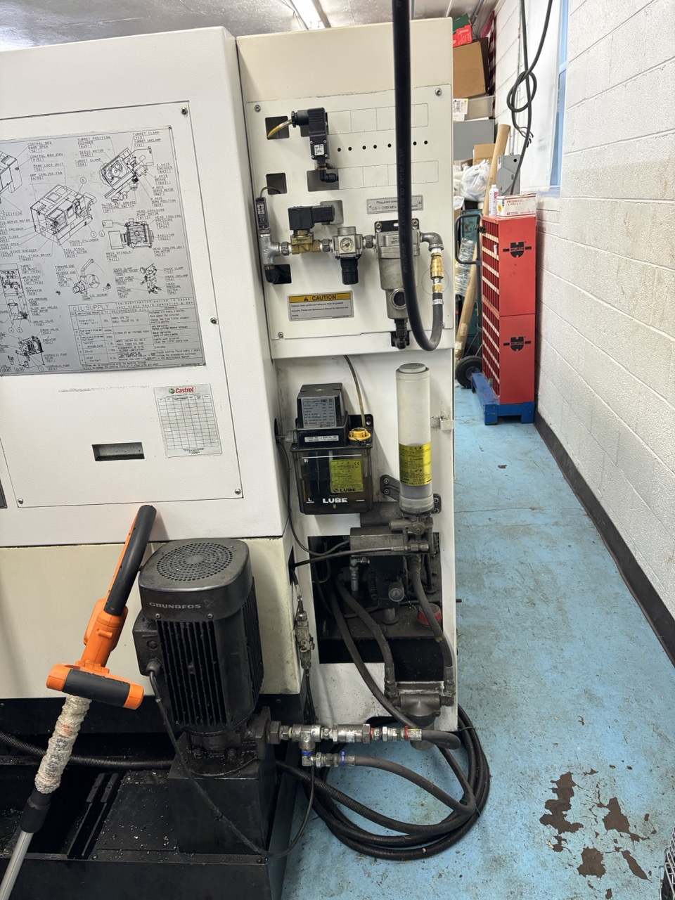 Mazak QTS 200M CNC Lathe, 2012 - Bar Feeder, Live Tooling, Tailstock - Image 2