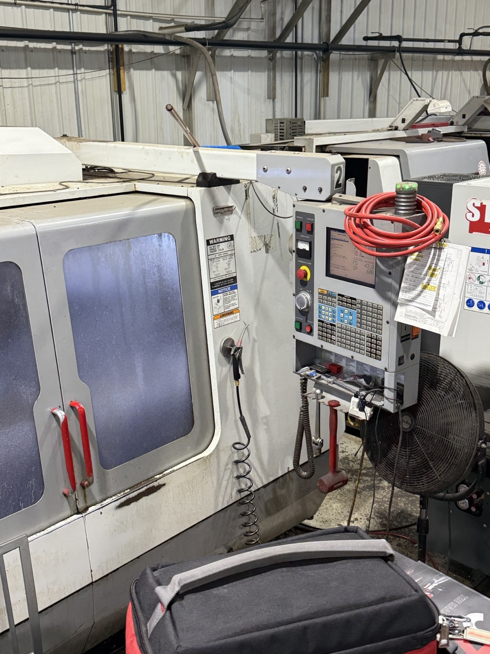 Haas VF-3B VMC, 2004 - Probe, 2 Speed Gear Drive, TSC, 24 Tool SMTC, Rigid Tapping - Image 4