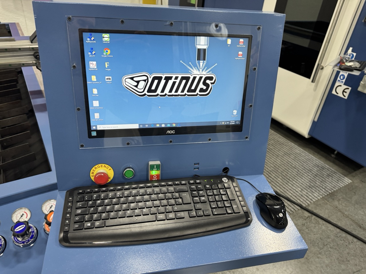 5' x 10' Otinus PCV-3015 DG CNC Plasma & Gas Cutting Machine, 2023 - Hypertherm Powermax 105 SYNC, In Stock, Install & Training Included! - Image 5