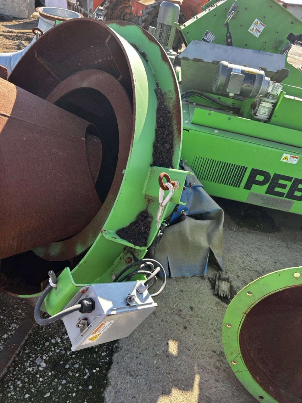 Pebco Cascading Chute with 20” Diverter Gate – Model PCC-29-20 (2018) – For Bulk Material Flow - Image 2