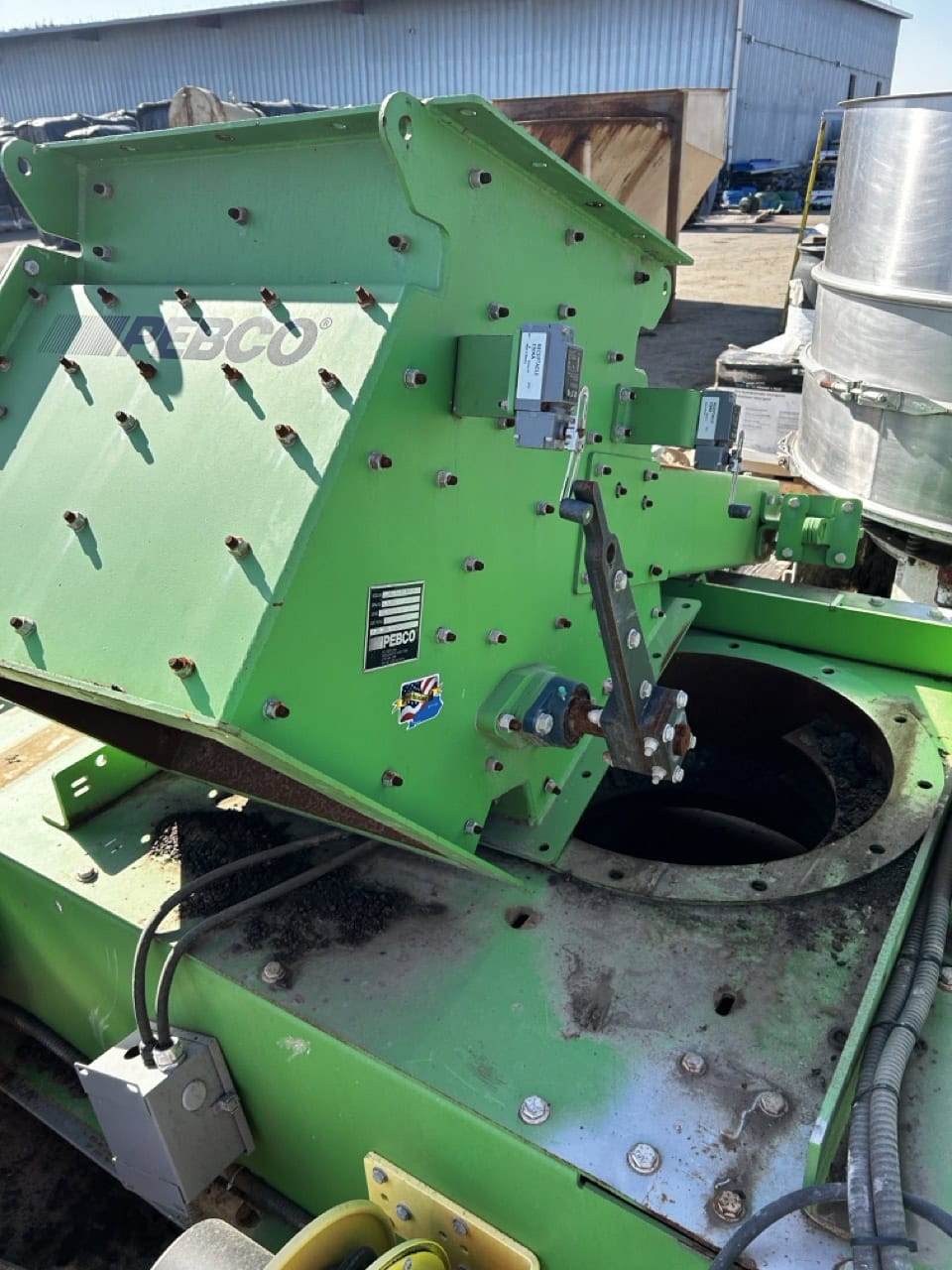 Pebco Cascading Chute with 20” Diverter Gate – Model PCC-29-20 (2018) – For Bulk Material Flow - Image 4