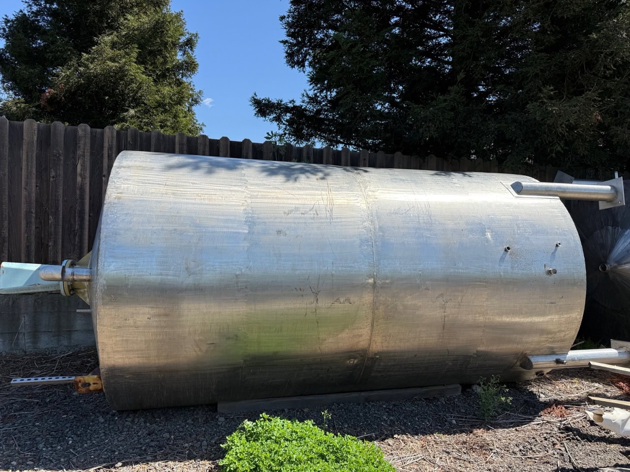 6,000 Gallon Stainless Steel Tank - Two of Two