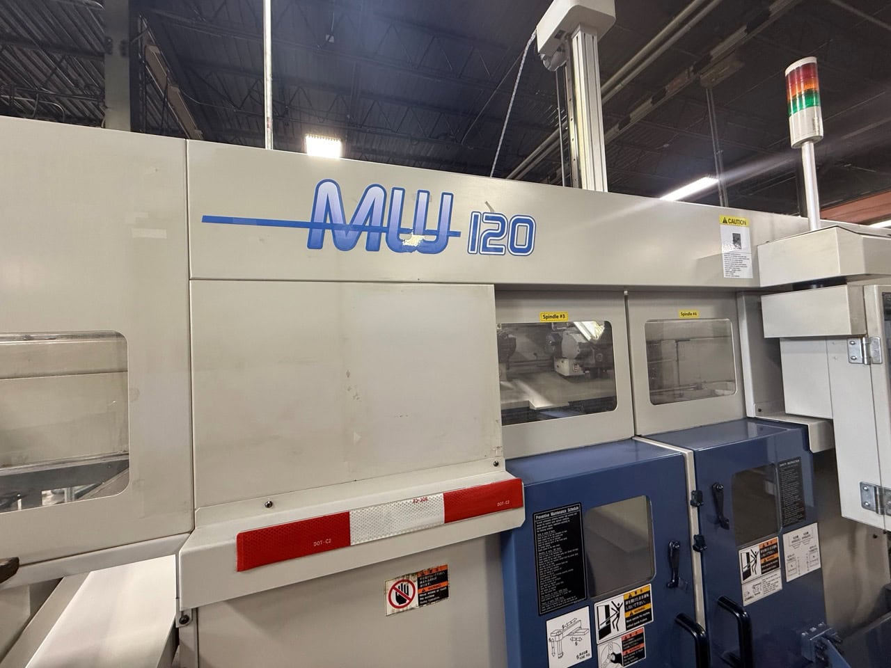 Muratec MW120 Twin Spindle CNC Lathe, 2018 - Gantry Loader, Fanuc Control - Image 2