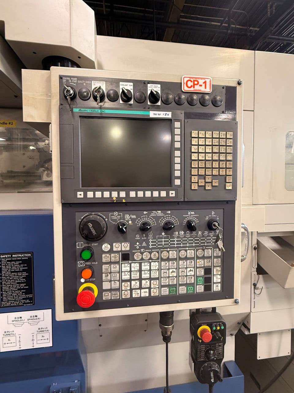 Muratec MW180 Twin Spindle CNC Lathe, 2016 - Gantry Loader - Image 3