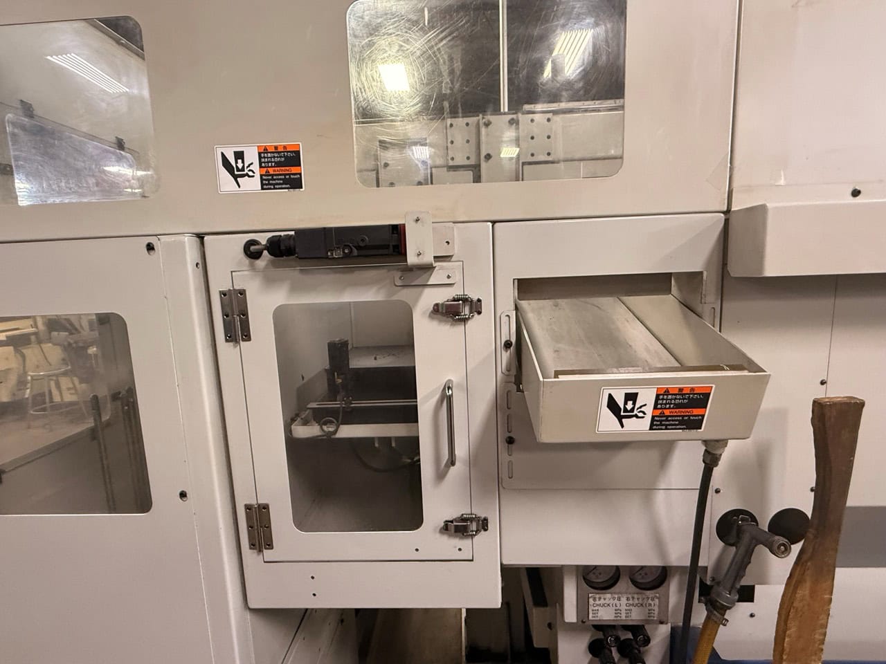 Muratec MW180 Twin Spindle CNC Lathe, 2016 - Gantry Loader - Image 4