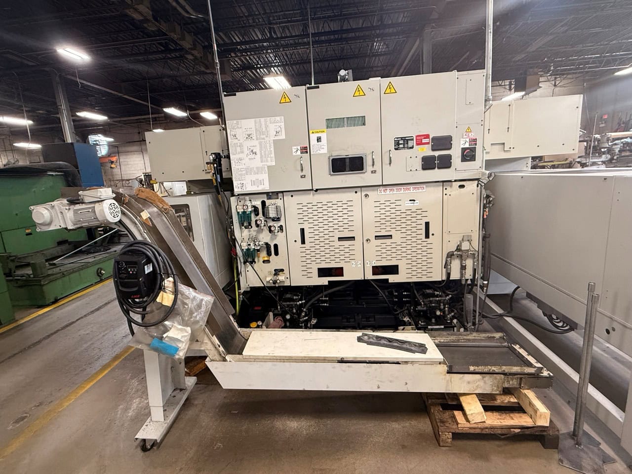 Muratec MW120 Twin Spindle CNC Lathe, 2018 - Gantry Loader, Fanuc Control - Image 8