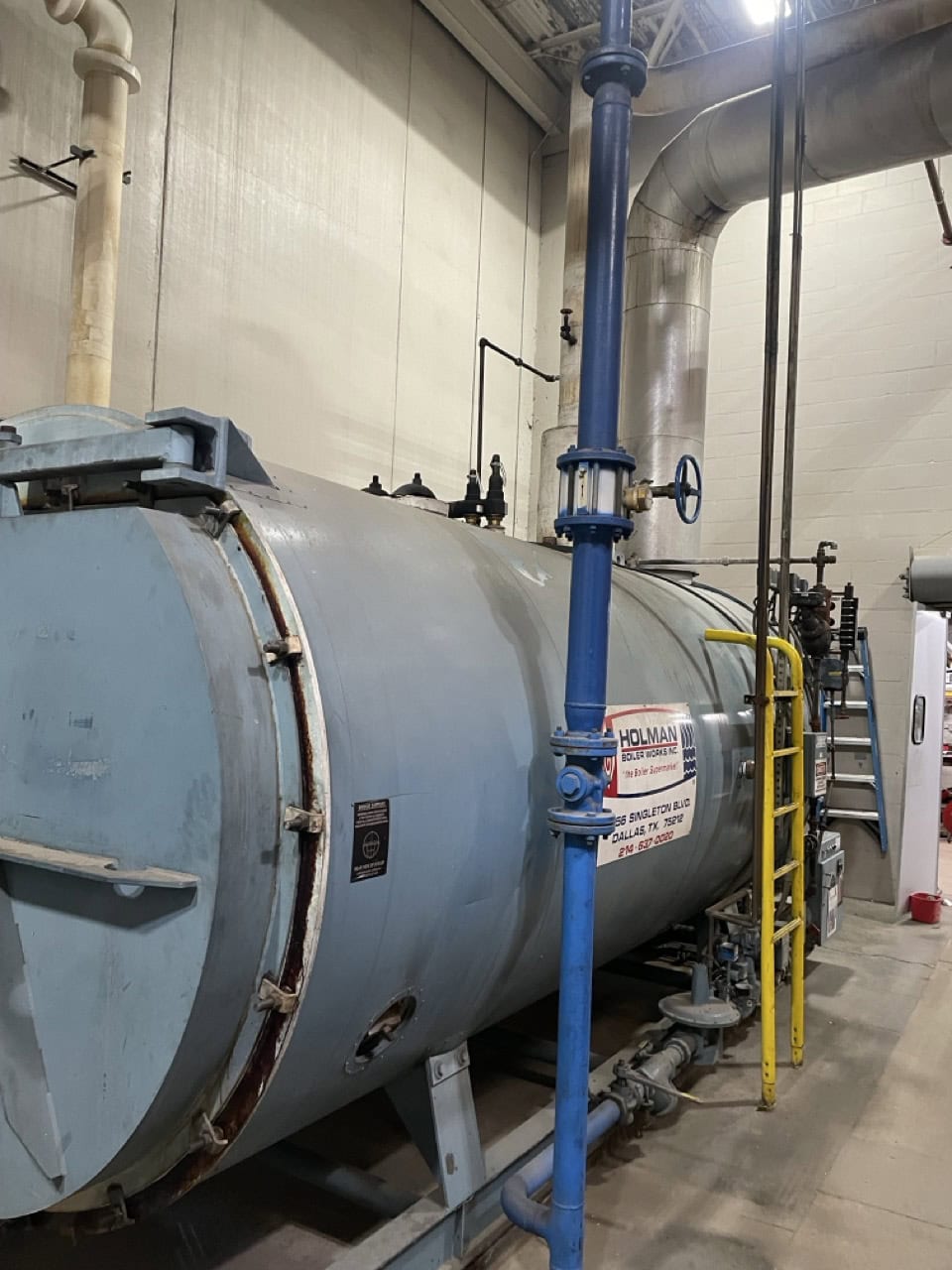300HP 150psi Steam Boiler – Complete System – Good Condition - Image 6