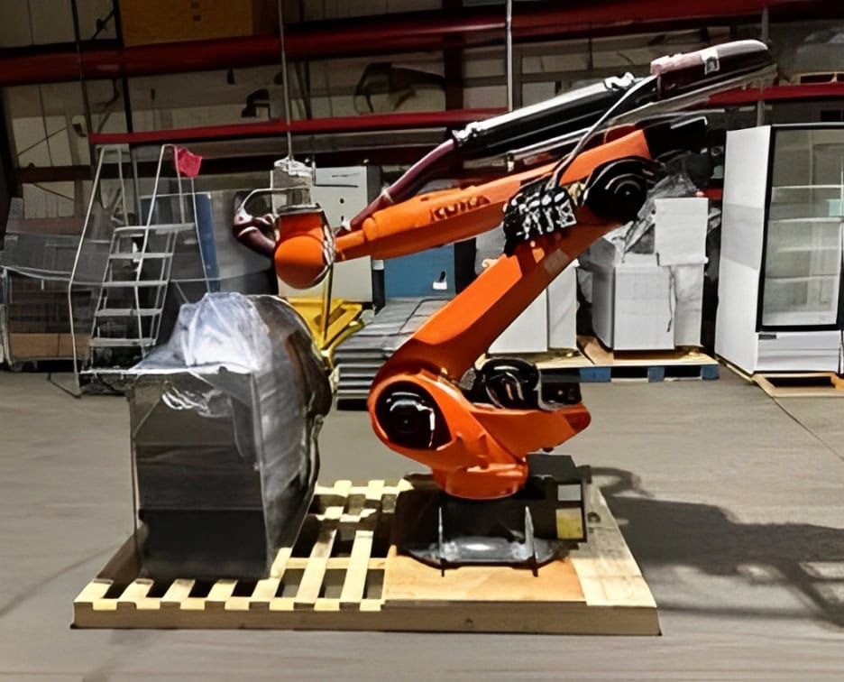 Kuka KR 120 R2700-2 / FLR Robot System w/ KR C4 NA UL Cabinet Controller, 2021