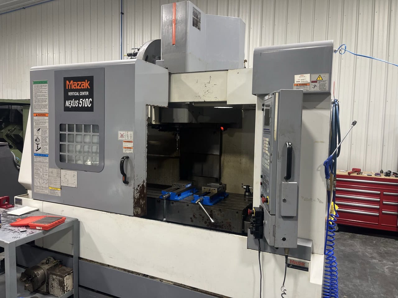 Mazak Nexus 510C VMC, 2003 - 4th Axis, Probing