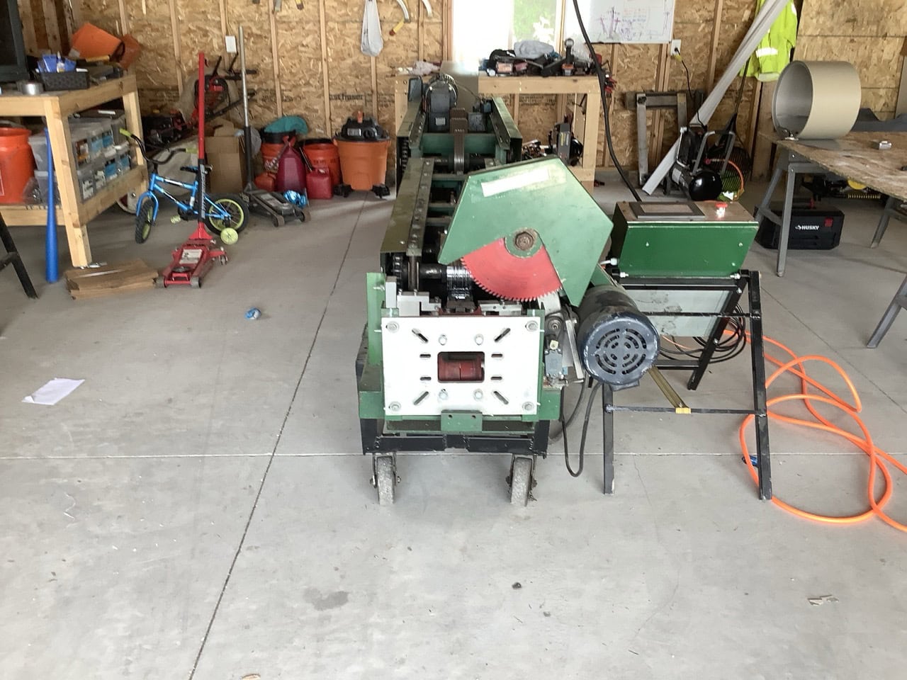 Grover 2300 2" x 3" Downspout Machine