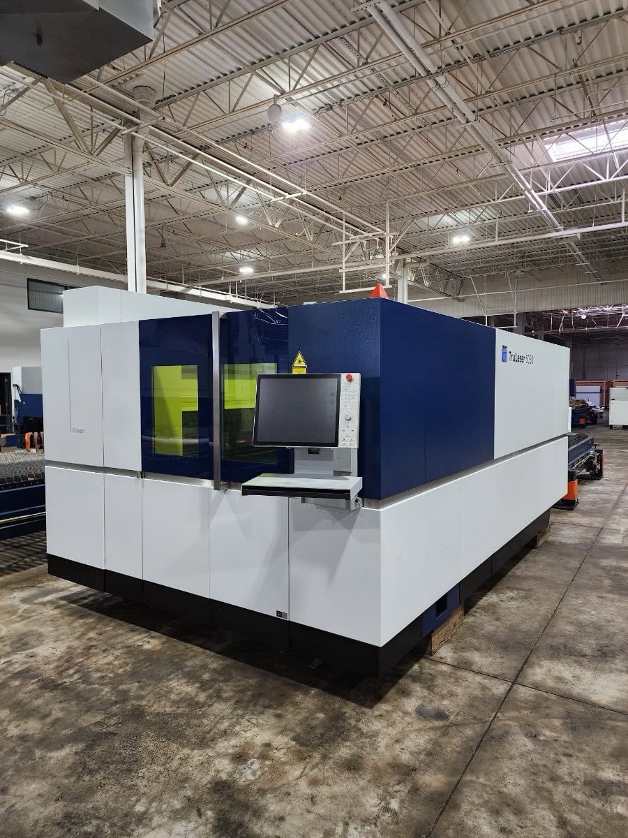 8000 Watt Trumpf TruLaser 5030 fiber, 2016 - REFURBISHED, 10,700 beam on hours - TruDisk 8001