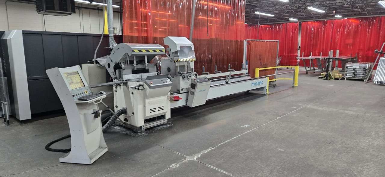 Furia Italmac Double Miter Horizontal Saw, 2017