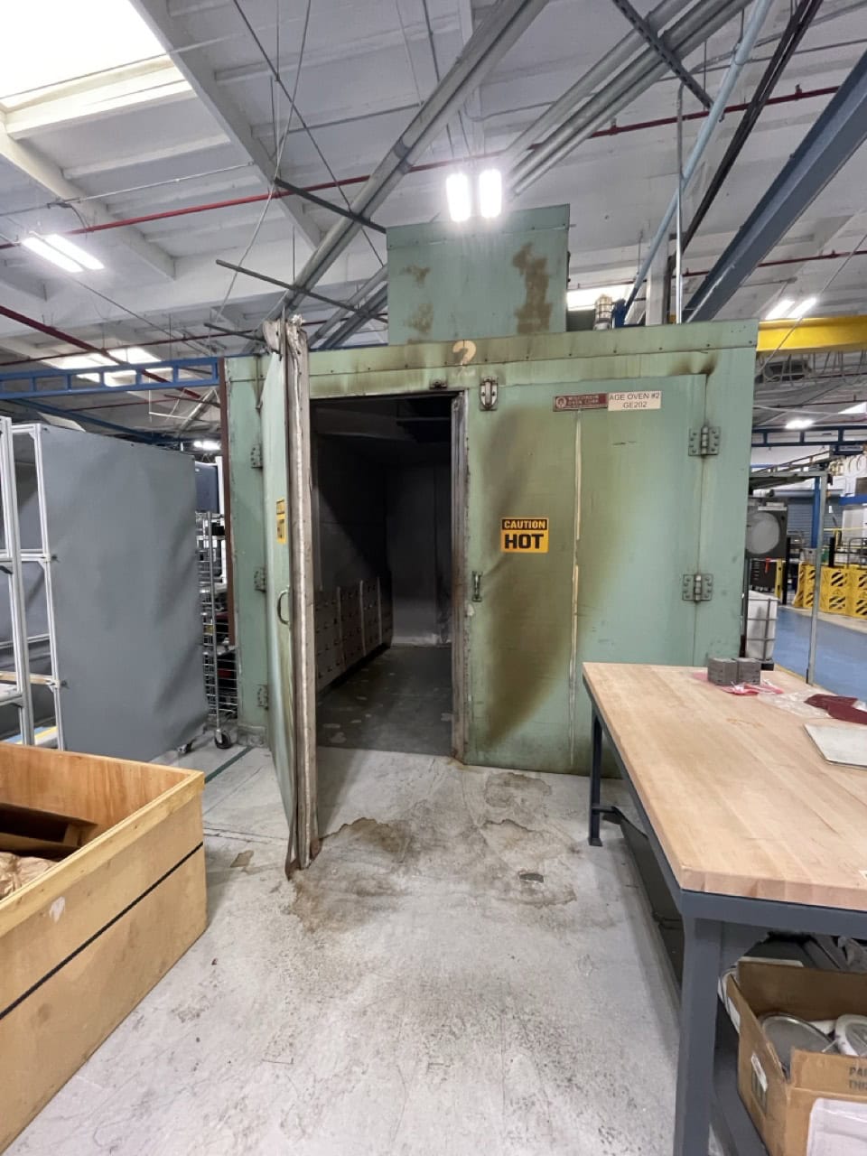 500ºF Wisconsin Oven Corp. SWT-9108-E Industrial Oven, 1984 - Image 2