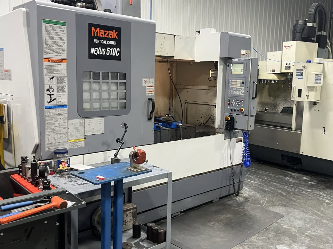 Mazak Nexus 510C VMC, 2003 - 4th Axis, Probing - Image 2
