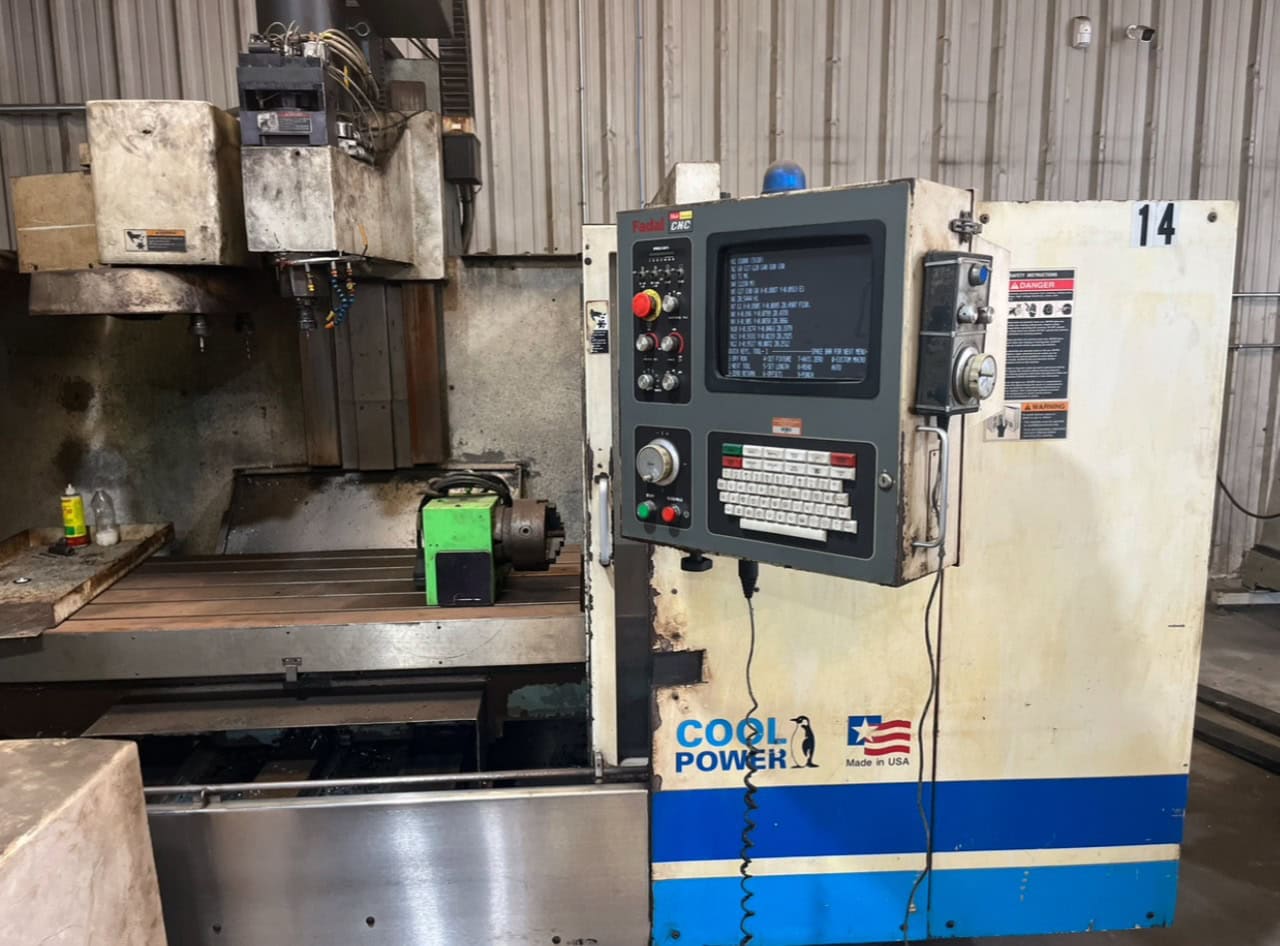 Fadal 6030HT VMC, 2001- 4th Axis - Image 2