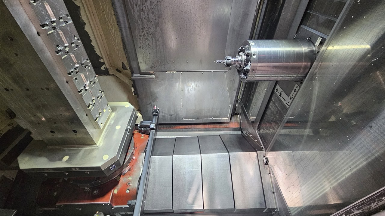 Enshu GE480H HMC, 2019 - TSC, Renishaw Probe, Full 4th Axis - Image 9