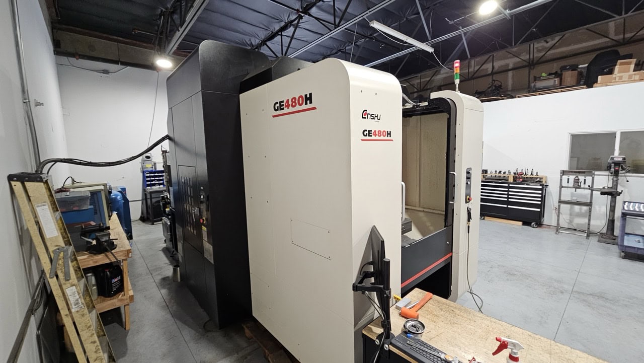 Enshu GE480H HMC, 2019 - TSC, Renishaw Probe, Full 4th Axis - Image 16