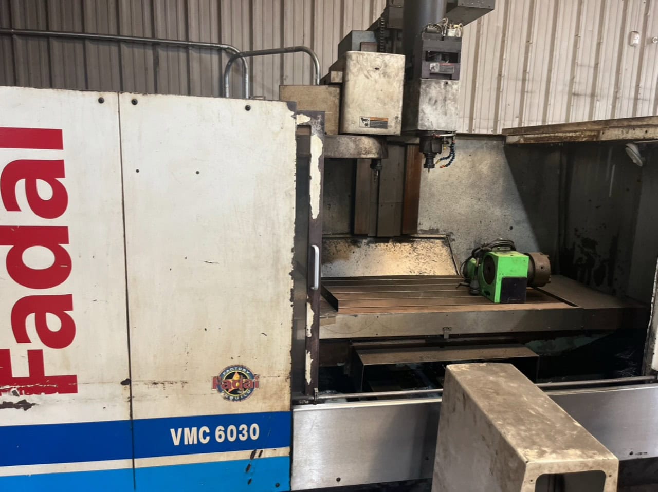 Fadal 6030HT VMC, 2001- 4th Axis - Image 3