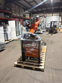 Kuka KR 120 R2700-2 / FLR Robot System w/ KR C4 NA UL Cabinet Controller, 2021 - Image 2