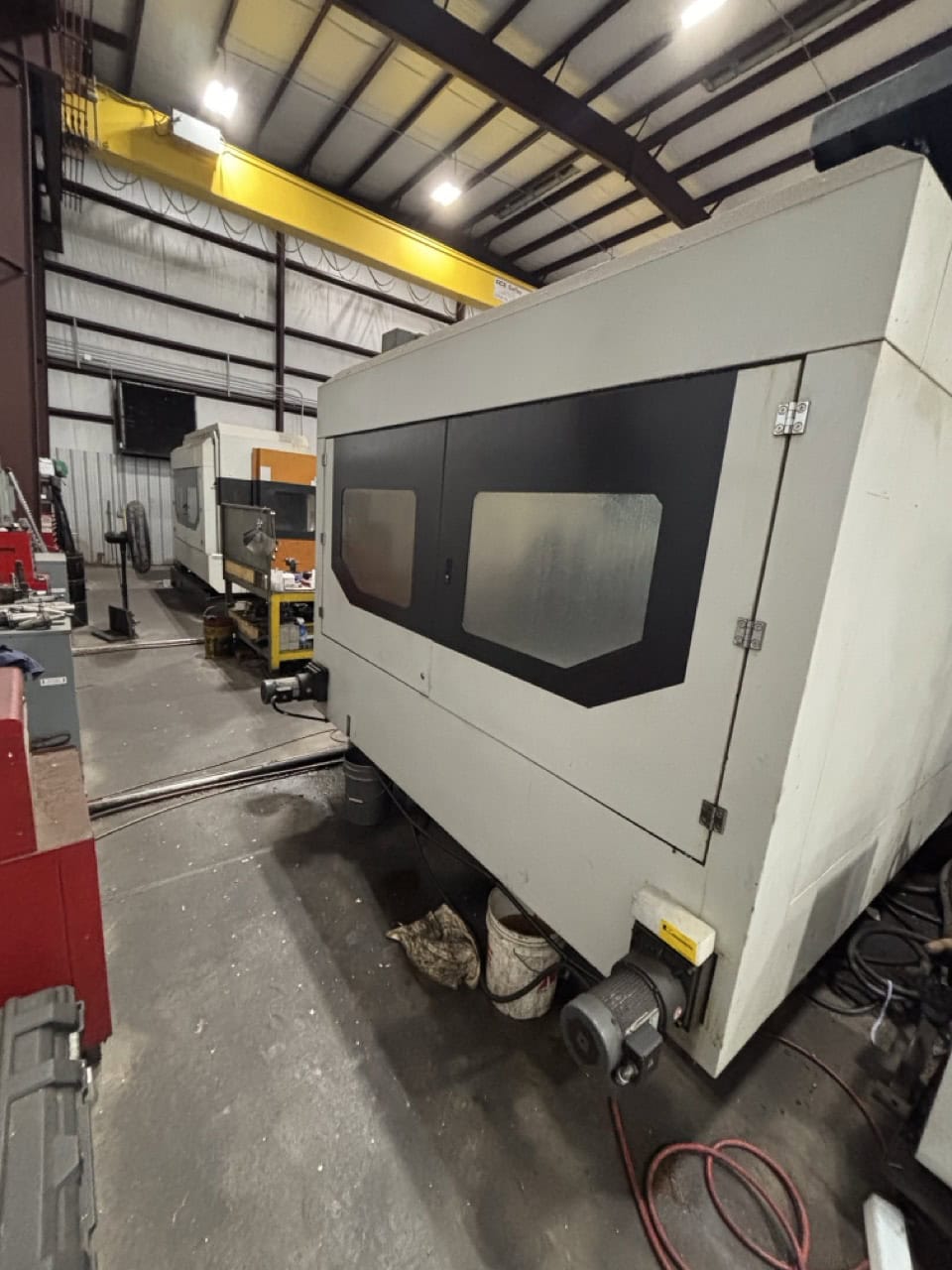 Vision Wide NF-3226 Bridge Mill, 2015 - 50 Taper, Under Power, Ready to Inspect - Image 7