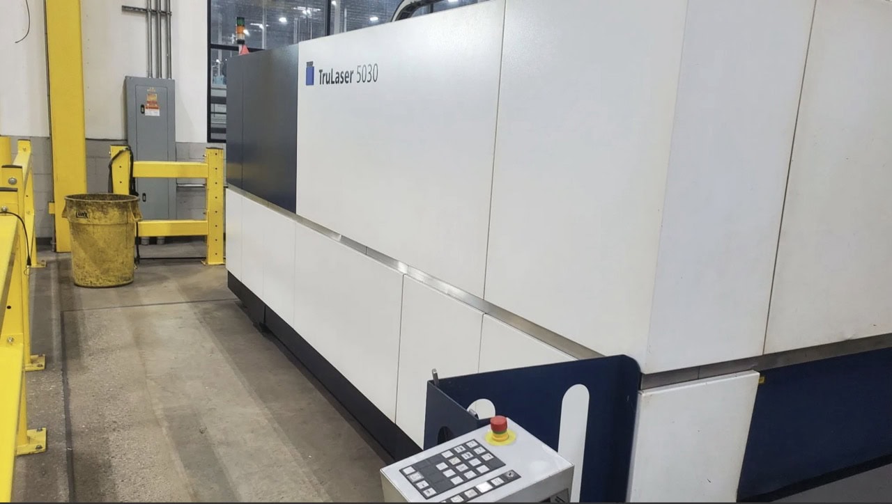 8000 Watt Trumpf TruLaser 5030 fiber, 2016 - REFURBISHED, 10,700 beam on hours - TruDisk 8001 - Image 3