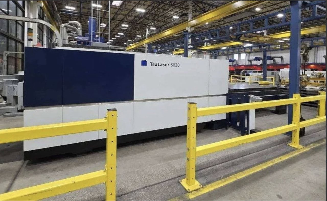 8000 Watt Trumpf TruLaser 5030 fiber, 2016 - REFURBISHED, 10,700 beam on hours - TruDisk 8001 - Image 5