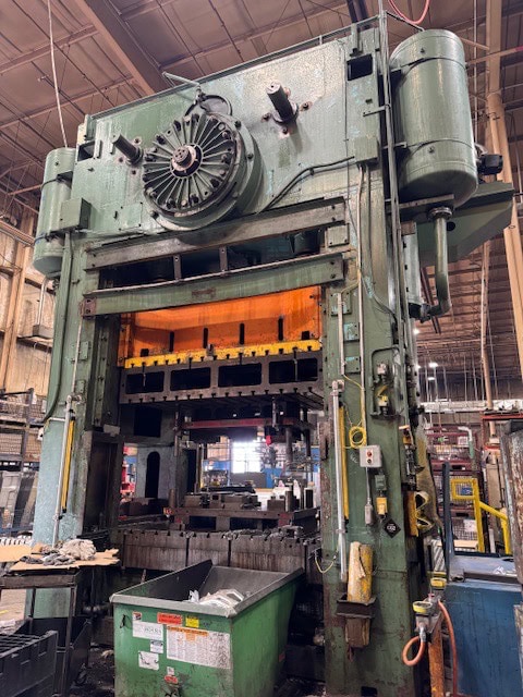 500 Ton US Industries S4-500-96-60 Hydraulic Press, 1963 - Image 9