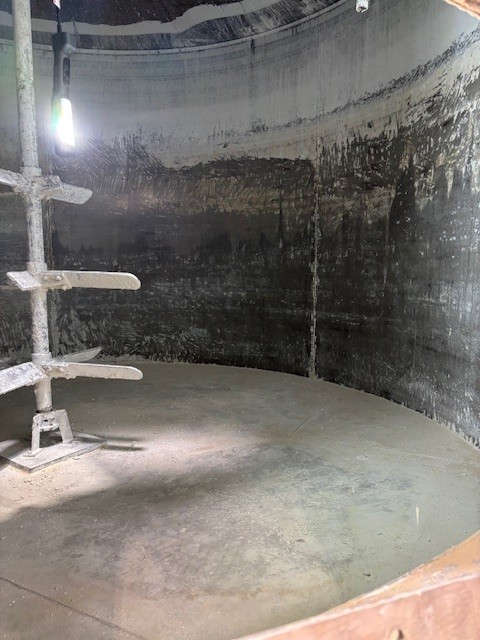 10,000 Gallon Stainless Steel Mixing Tank - 5/10 HP 2 Speed Moduflex Turbine Agitator - Image 2